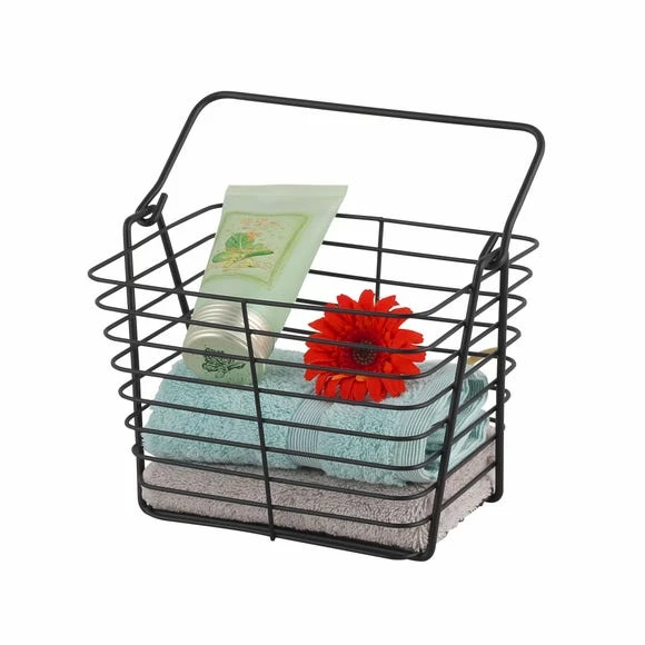 Top 10 β¨ Elements Black Wire Storage Basket π - Image 2