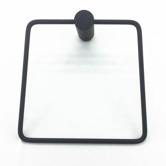 Coupon β¨ Elements Elements Matt Black Towel Ring π - Image 2