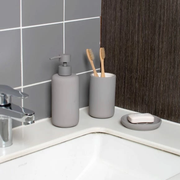 Hot Sale ✨ Elements Elements Soft Touch Grey Tumbler ⭐ - Image 2