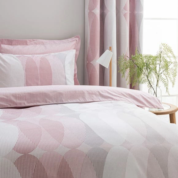 Best reviews of ⨠Elements Elements Elijah Pink Reversible Duvet Cover and Pillowcase Set 𧨠- Image 3