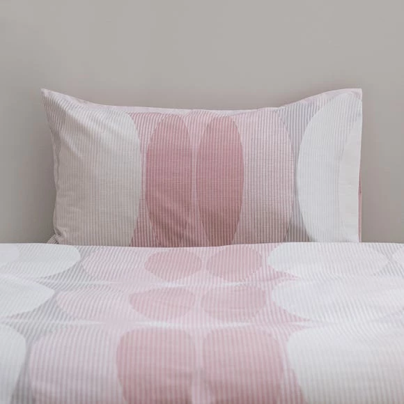 Best reviews of ⨠Elements Elements Elijah Pink Reversible Duvet Cover and Pillowcase Set 𧨠- Image 4