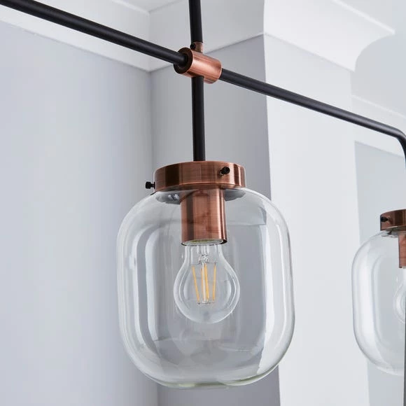 Brand new π Elements Dayo 3 Light Bar Ceiling Fitting π - Image 3