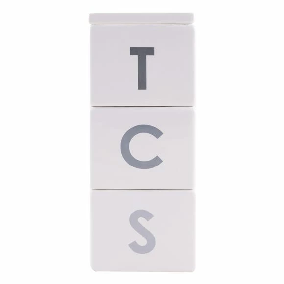 Outlet 𧨠Set of 3 Elements Stacking Canisters π