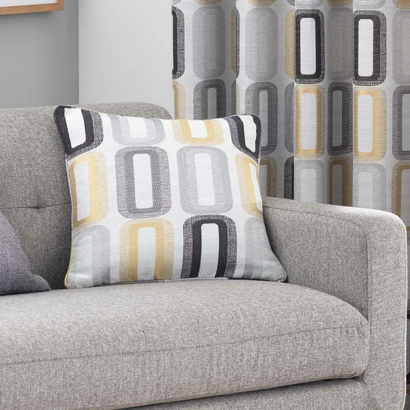 Budget ✔️ Elements Elements Dahl Ochre Eyelet Curtains ⌛ - Image 4