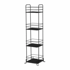 Brand new 🛒 Elements Elements 4 Tier Black Wire Storage Caddy ❤️