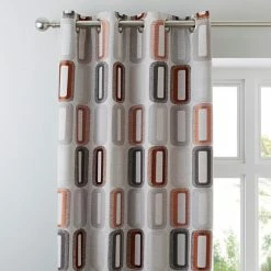 Outlet π Elements Elements Dahl Rust Eyelet Curtains π