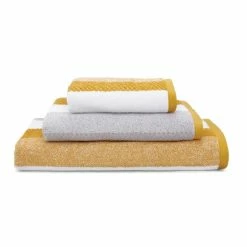 Best Sale 🤩 Elements Elements Stripe Ochre Towel 🎁