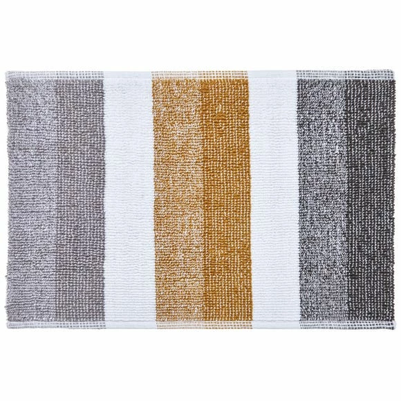 Flash Sale π Elements Elements Stripe Ochre Bath Mat π