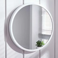 Top 10 ⌛ Elements Elements Round Wall Mirror 56cm White 🎁