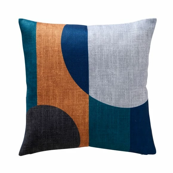 Discount π Elements Elements Blocks Navy Cushion π - Image 2