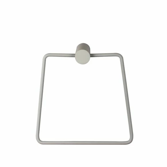 Hot Sale π€© Elements Elements Soft Touch Grey Towel Ring π€©