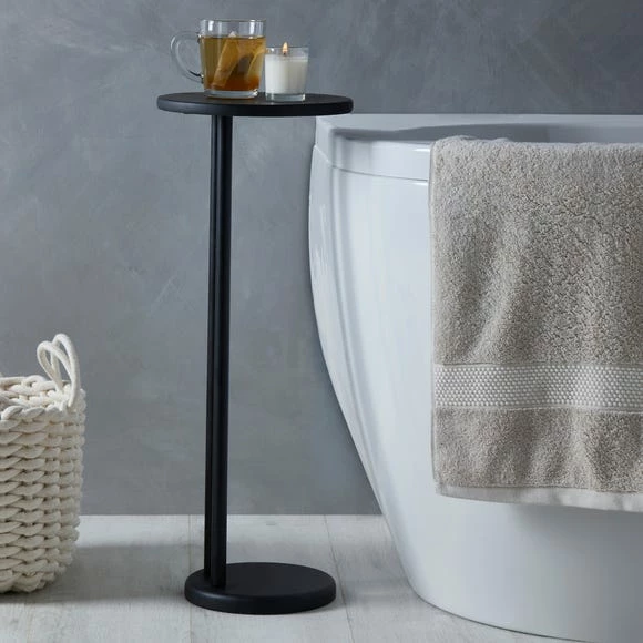 Best Pirce β Elements Elements Matt Black Bath Side Table π