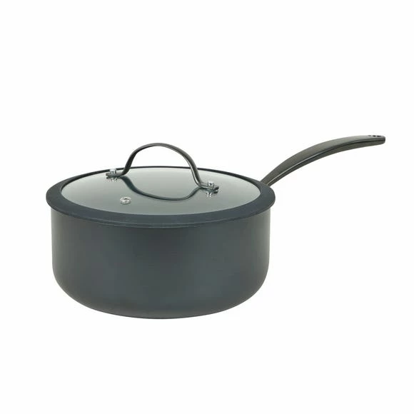 Outlet β¨ Elements Elements Black 20cm Saucepan and Lid π€©