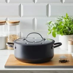 Best Sale 😍 Elements Elements Black Casserole 24cm 😀