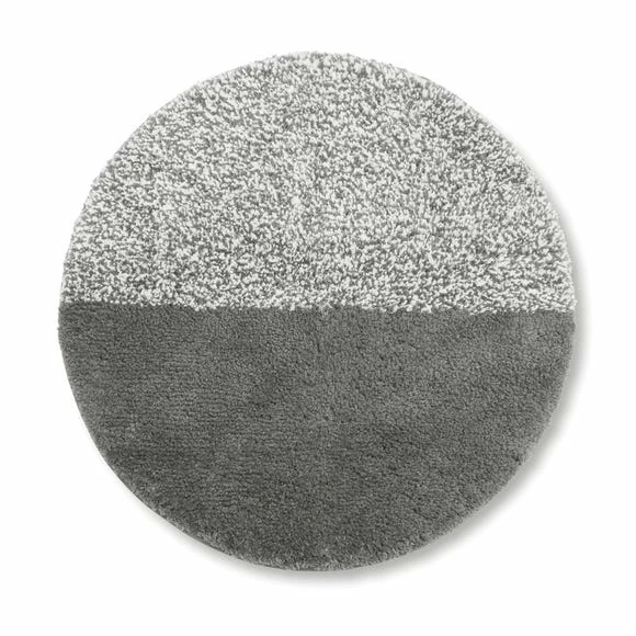 Best deal π€© Elements Elements Marl Grey Circle Bath Mat βοΈ