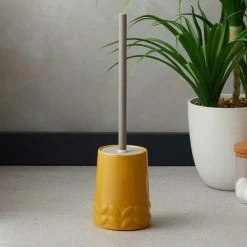 Best Sale 🔥 Elements Elements Vete Ochre Toilet Brush ⭐