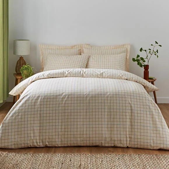 Best Pirce π₯° Elements Elements Randig Natural Duvet Cover and Pillowcase Set π