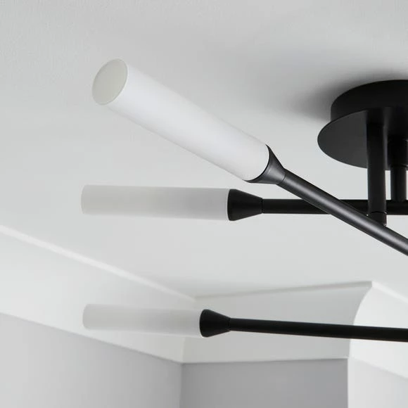 Budget π Elements Elements Fontain 6 Light Ceiling Fitting 70cm βοΈ - Image 3