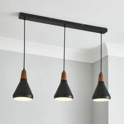 Hot Sale 🤩 Elements Elements Wolston 3 Light Diner Ceiling Fitting ✔️