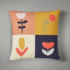 Buy π― Elements Elements Patchwork Floral Printed Cushion β