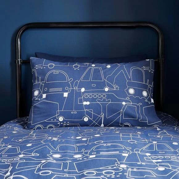 Wholesale 𧨠Elements Elements Transport 100% Cotton Duvet Cover and Pillowcase Set π - Image 4