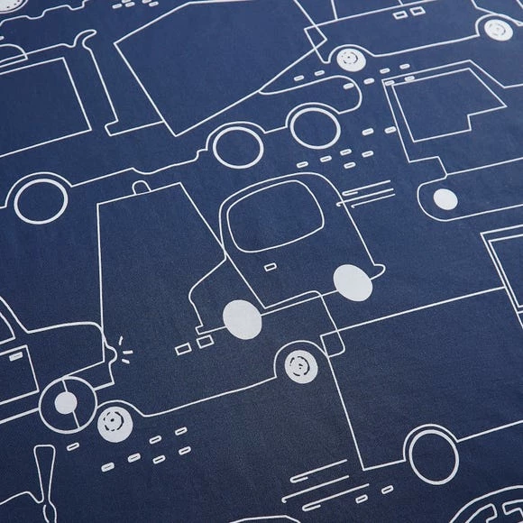 Wholesale 𧨠Elements Elements Transport 100% Cotton Duvet Cover and Pillowcase Set π - Image 6