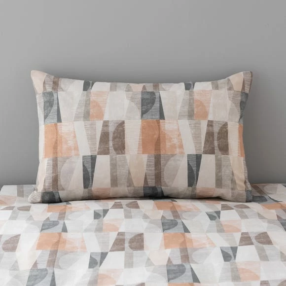 Deals π€© Elements Elements Iver Geo Natural Duvet Cover and Pillowcase Set β - Image 5