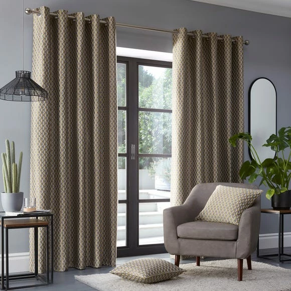 Hot Sale π€© Elements Elements Ivar Ochre Eyelet Curtains β - Image 2
