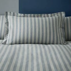 Promo π Elements Elements Danby Stripe Blue Oxford Pillowcase π