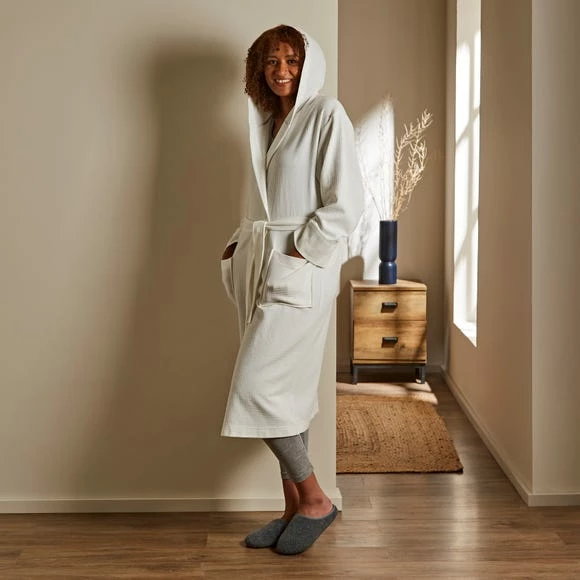 Coupon β€οΈ Elements Elements Unisex Cotton Waffle Robe π - Image 4